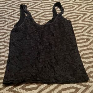 Free people blue lace tank top small